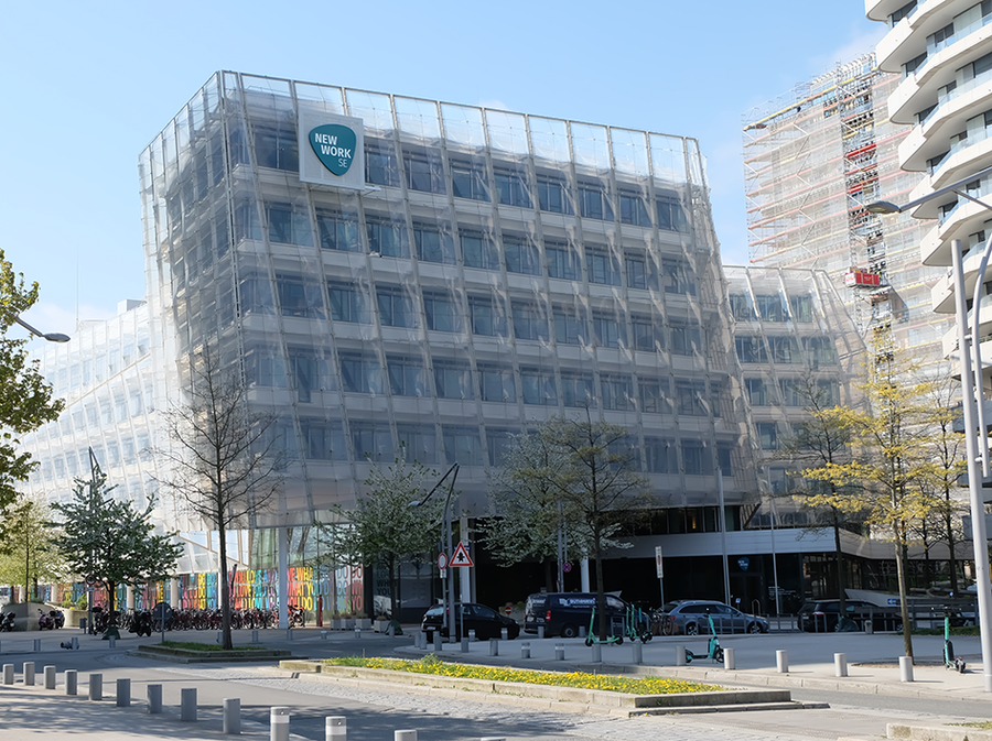 Das Xing Gebäude in Hamburg