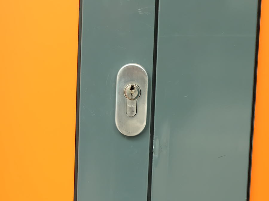 WILKA Schließzylinder SI6 mit vertikaler Schlüsselführung